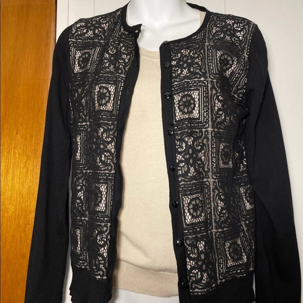 August Silk Cardigan & Shell